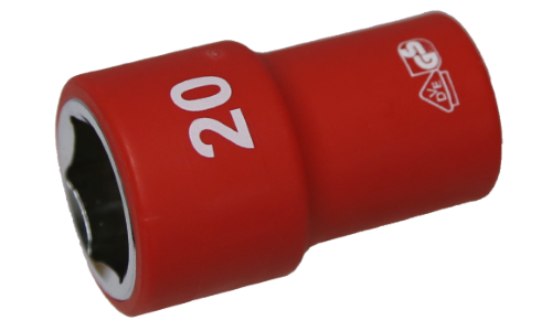 20mm VDE Insulated Socket 1/2" Drive