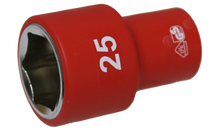 Load image into Gallery viewer, 25mm 1/2" Drive VDE Insulated Socket (6 Pieces)