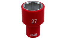 Load image into Gallery viewer, 27mm 1/2" Drive VDE Insulated Socket (6 Pieces)