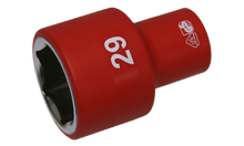 Load image into Gallery viewer, 29mm 1/2" Drive VDE Insulated Socket (6 Pieces)