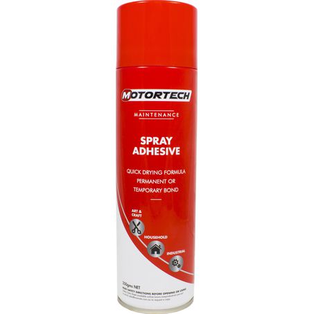 MOTORTECH SPRAY ADHESIVE 350GM