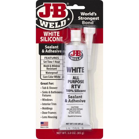 JB Weld All Purpose RTV Sealant White 85G - 31312