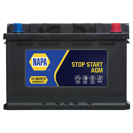 NAPA Absorbent Glass Mat Battery - DIN75LH AGM NAPA