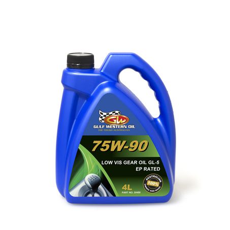 Gulf Western Gear lube 75w90 Gl-5 Mineral - 4L