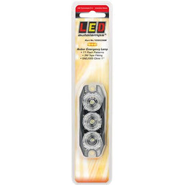 Amber LED Warning Light NZ – 120033AM 12/24V LED Autolamps Emergency Lamp With 11 Flash Patterns (Fits Ford Ranger, Toyota Hilux, Isuzu D-Max)