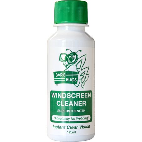 BAR'S BUGS WINDSCREEN CLEANER CONCENTRATE 125ML