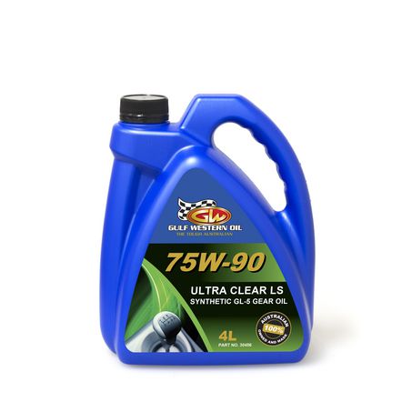 Gulf Western 75W90 Ultra Clear Gear oil Full Syn - 4L