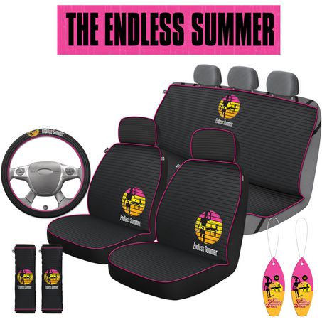 THE ENDLESS SUMMER 8 PIECE CAR SEAT COVER PACK - STRIPES - 8102539