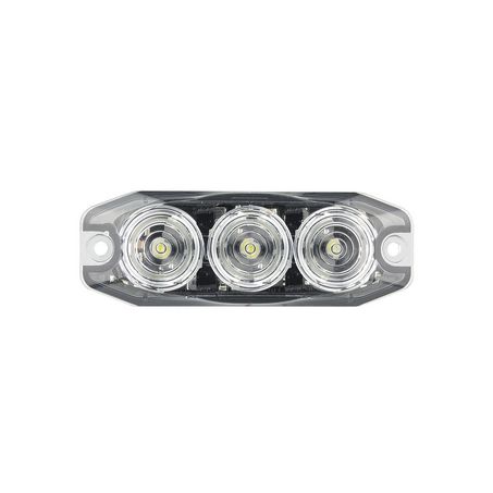 Amber LED Warning Light NZ – 120033AM 12/24V LED Autolamps Emergency Lamp With 11 Flash Patterns (Fits Ford Ranger, Toyota Hilux, Isuzu D-Max)
