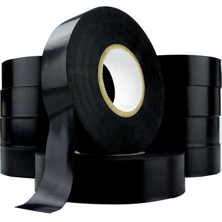 TYCO ELECTRONICS HT210P HAMAL Harness Tape, 20M x 25mm, 10-Pack PVC Insulation