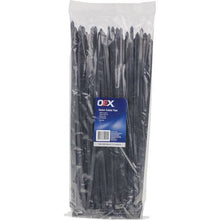 Load image into Gallery viewer, OEX ACX1321 Black Nylon Cable Ties 7.6mm x 370mm 100 Pack