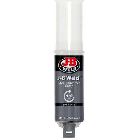 JB Weld Original Cold-Weld Epoxy Syringe – 25ml – Steel-Reinforced, High-Strength Adhesive for Metal & More