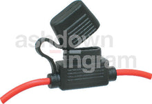 Load image into Gallery viewer, OEX ACX1711 Standard Blade In-Line Fuse Holder – 35A, Black, 1 Way, Weatherproof, Pack of 10, Ideal for Automotive and Marine Applications