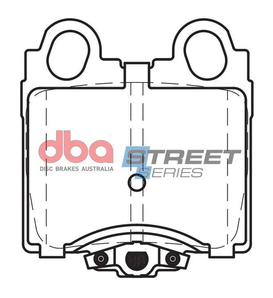 DBA SS Street Series Brake Pad Set - DB1416SS - AutoCentre Parts New Zealand