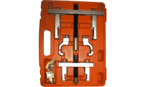 Universal Grooved Pulley Puller Set with Interchangeable Legs