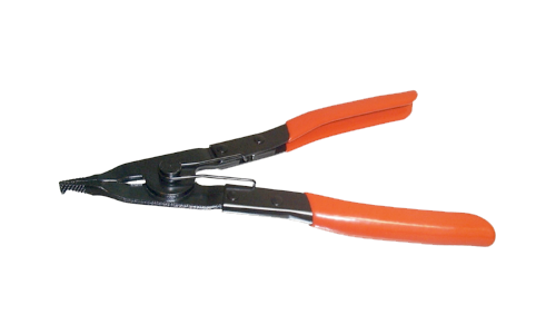 230mm Bent Tip Lock Ring Pliers