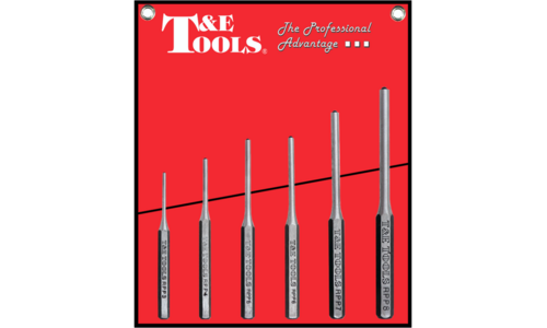 6 Piece Roll Pin Punch Set