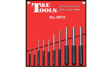 Load image into Gallery viewer, 10 Piece Roll Pin Punch Set