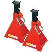 Load image into Gallery viewer, T&amp;E Tools - Axle Stand 6 T Pair, Ratchet 300-470mm