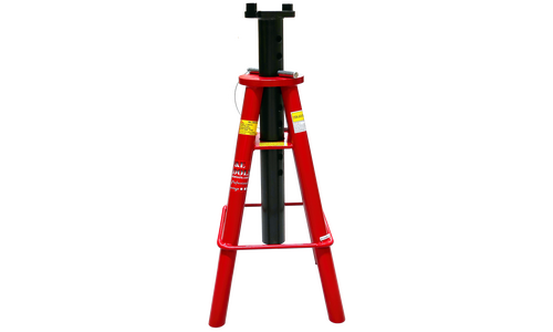 10T Heavy Duty Axle Stand (Pin Type), 711.2 - 1193.8mm