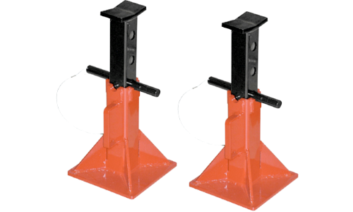 22T Heavy Duty Axle Stands (Pin Type), 305 - 510mm (Pair)
