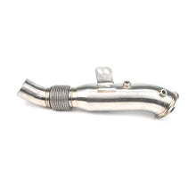 Load image into Gallery viewer, KYOSTAR 4.5'' B58 Downpipe 304 Stainless One-Piece Bend for 2016+ F22 F23 M240i F30 340i F32 F36 440i G30 540i G11 740i
