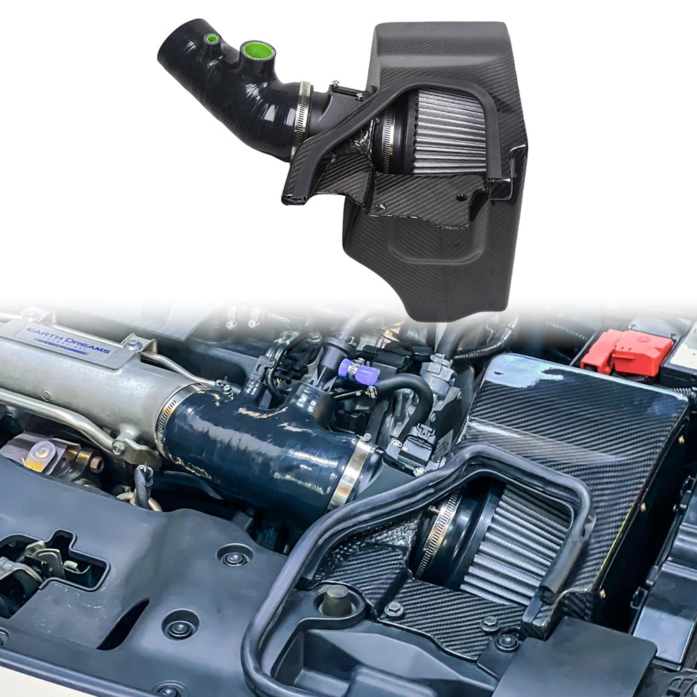 KYOSTAR High Quality Dry Carbon Fiber Cold  Air Intake System for 2017-2021 Honda Civic Type R FK8 2.0T
