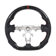 Load image into Gallery viewer, KYOSTAR Real Carbon Fiber Flat Sport Steering Wheel Fit Nissan 370z  2008-2020