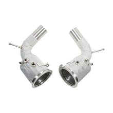 Load image into Gallery viewer, KYOSTAR SS304 Heat Shield Downpipe Test Pipe for 2019+ Porsche 911 991 Carrera Targa 4 S 4S 3.0TT Downpipe Header