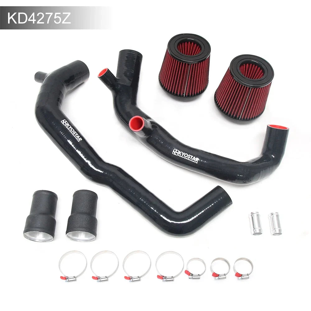 KYOSTAR for BMW N54 135i 335i 335xi 535i 535xi Z4 E90 Cold Air Intake 2" Silicone Inlet Intake Hose Pipe