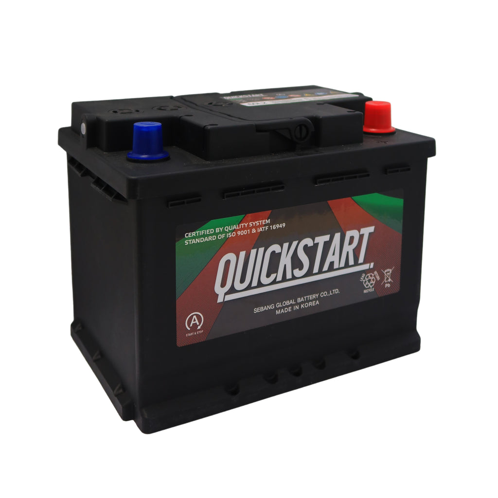 Quickstart AGM L2 DIN53 DIN55 AGM 640 CCA 242*175*190 Battery