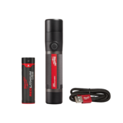 Load image into Gallery viewer, USB Rechargeable 1100L Twist Focus Flashlight Kit