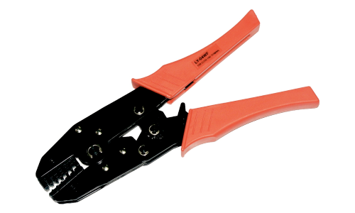 Ratcheting Terminal Crimping Pliers for Closed End Terminals