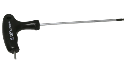 T-Handle Ball-End Hex Key 3/32" x 100mm