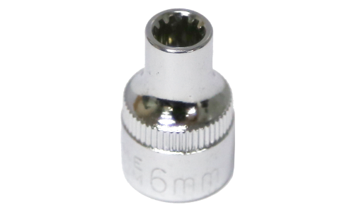 3/8" Drive Multi-Lock Socket, 6mm