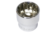 Load image into Gallery viewer, 24mm Multi-Lock Socket for 3/8" Drive