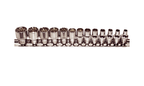1/4" Drive Metric Multi-Lock Socket Set, 13 Piece