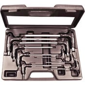 Load image into Gallery viewer, T-Handle Key Set 9pc SAE Ball-End
