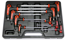 Load image into Gallery viewer, 9 Piece Metric T-Handle Ball-End Hex Key Set