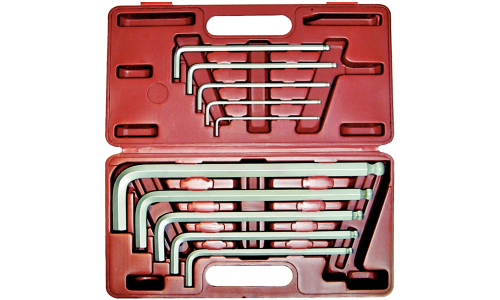 10 Piece SAE Ball-End Hex Key Set