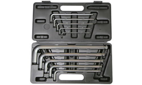 10 Piece Metric Long Arm Ball-End Hex Key Set