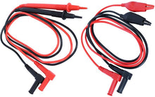 Load image into Gallery viewer, Multimeter Dual Test Lead Set with Alligator &amp; Standard Probe