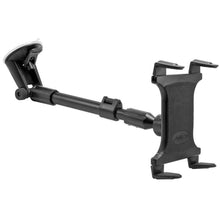 Load image into Gallery viewer, Arkon Mounts TAB-CM117 Universal Extension Arm Windshield Suction Tablet Mount fits tablets 7 to 18.4 inches in screen sizeIdeal for cars, trucks, vans, or delivery vehicles with deep dashboards