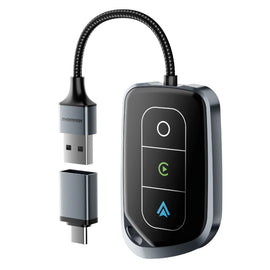 RockRose FreeDrive - Compatible with iOS & Android Carplay Wireless Adapter