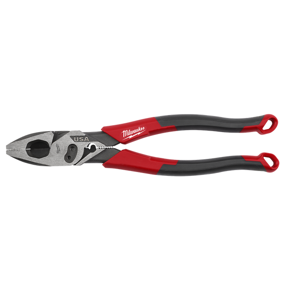 228mm (9") Comfort Grip Linemans Pliers with Crimper - Milwaukee