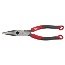 Load image into Gallery viewer, 203mm (8") Comfort Grip Long Nose Pliers - Milwaukee