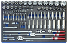 Load image into Gallery viewer, 86 Piece 1/4", 3/8" &amp; 1/2" Drive Metric Tool Set