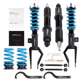 24 Ways Adjustable Coilovers Suspension for Tesla Model 3 AWD 2017-2023 Upgraded Spring & Damper Oil STREET Use