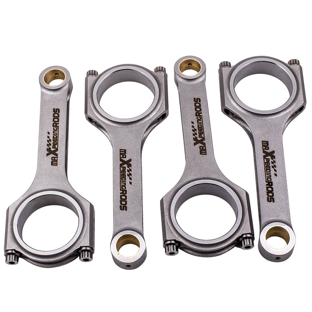 4X Connecting Rods for VW Golf MK4 Passat Audi TT 1.8T 144mm 19mm Pin ARP Bolts