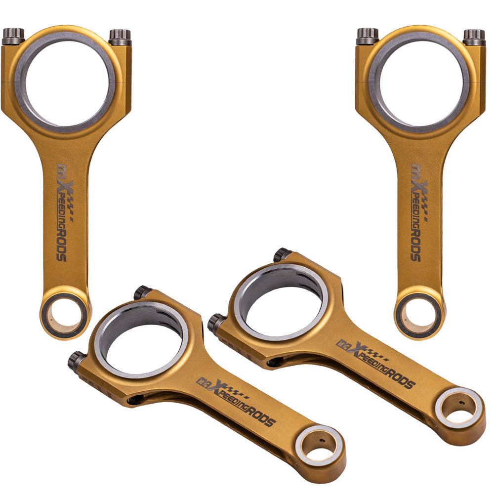 4x Forged EN24 Connecting Rods for Subaru Legacy Isuzu Saab Outback EJ20 EJ25 STi 1995-2006